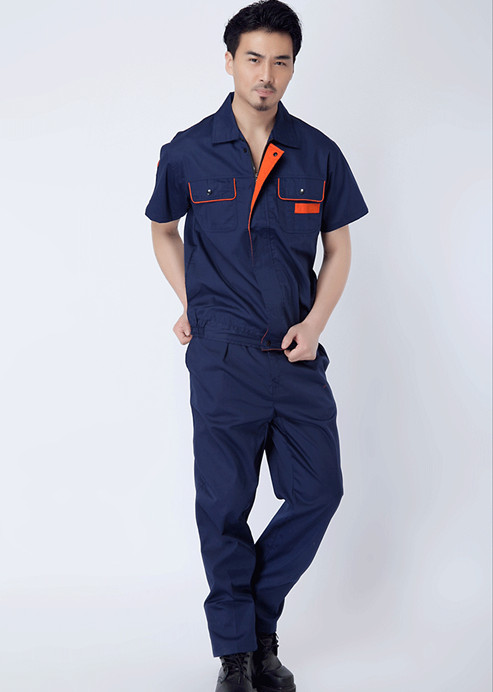 夏天短袖工作服的耐熱性