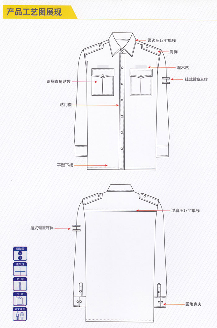 物業(yè)保安保衛(wèi)夏裝0090款